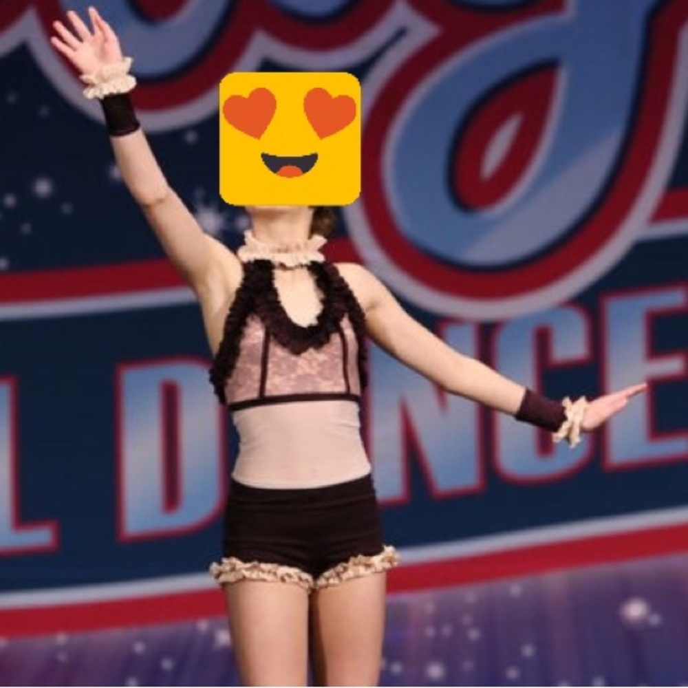 Flash DC dance costume